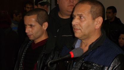 Иван (вляво) и Николай Стоянови