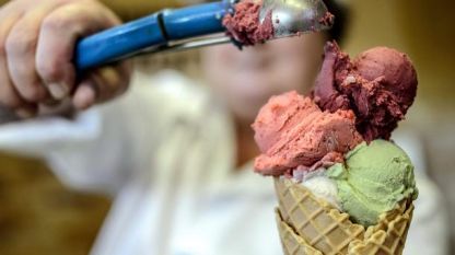 Сладоледът е от продуктите, в които се добавя титанов диоксид