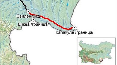 Открита е жп линията Свиленград - турска граница