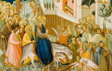 Entry into Jerusalem by Pietro Lorenzetti