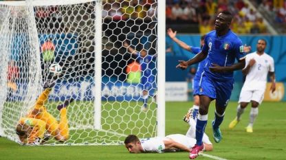 Марио Балотели донесе победата на Италия над Англия с 2:1