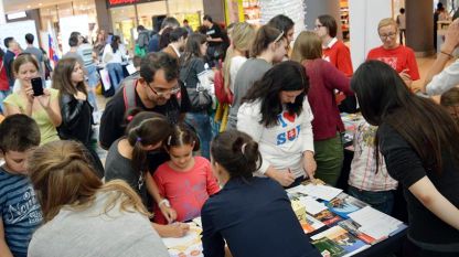 Χιλιάδες κάτοικοι της Σόφιας επισκέφθηκαν την Ευρωπαϊκή Ημέρα Γλωσσών που έλαβε χώρα την πρώτη μέρα του Οκτωβρίου. 