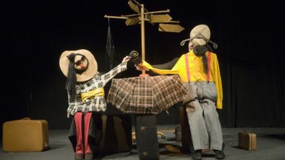 Спектакълът ПЪТЕШЕСТВИЕТО на видинския куклен театър скоро няма да се играе, защото декорите за него бяха в откраднатия микробус 