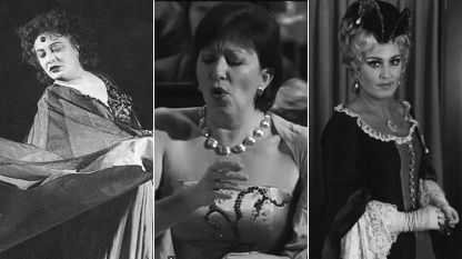Люба Велич в ролята на „Саломе” от едноименната опера, Красимира Стоянова в „Четири последни песни” и Ана-Томова Синтова в ролята на Маршалката от „Кавалерът на розата” (отляво надясно)