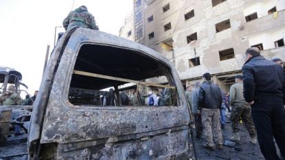 Щетите от взривовете в шиитския квартал на Дамаск са огромни 