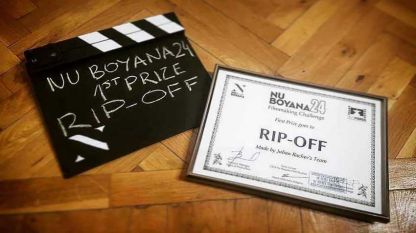 Наградата от 24-часовото прeдизвикателство на Ню Бояна, което спечели с филма си “Кражба”.