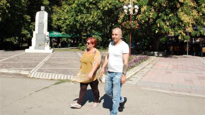 Иво Богданов със съпругата си Снежина