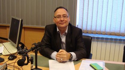 Адвокат Иван Еланджиев в студиото на предаването.