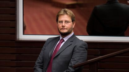 caretaker Economy Minister Teodor Sedlarski