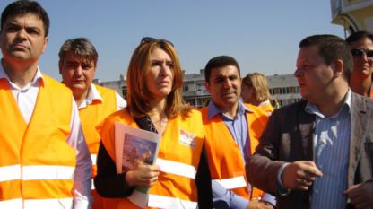 Николина Ангелкова инспектира жп линията Димитровград–Харманли