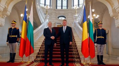 Президентите на България и Румъния -  Румен Радев и Клаус Йоханис