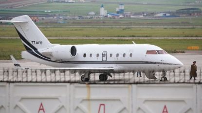 Самолетът на летище „Чингис хан“ в Улан Батор, който не получи разрешение за излитане, докато от него не слезе турският учител Вейсел Акчай.