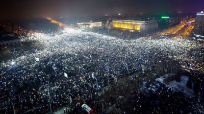 Протестният митинг на 4 февруари в Букурещ
