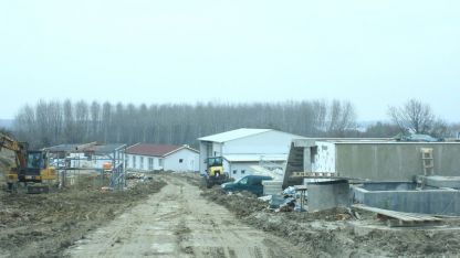 Продължава строежът на регионалното депо на Видин в местността 