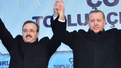 Мустафа Йел и Реджеп Тайп Ердоган 