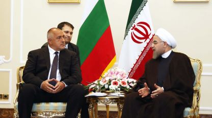 Министър-председателят Бойко Борисов се срещна с президента на Ислямска република Иран д-р Хасан Роухани