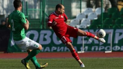 Мартин Петров вкара единствения гол в контролата между ЦСКА и 