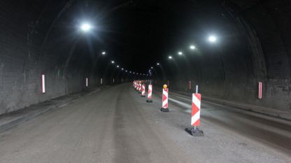 Новото лед осветление в тунел „Ечемишка”