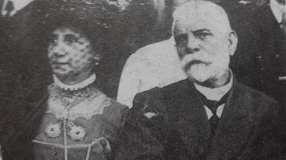 Димитър Маринов и неговата съпруга Виктория Пишурка