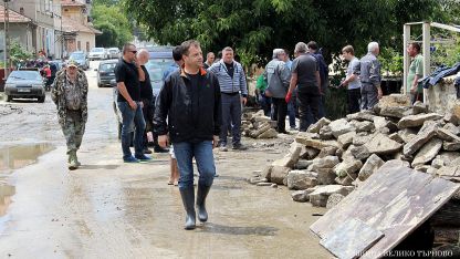 Даниел Панов; Наводнения във Великотърновско