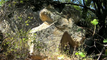 La “Piedra en cruz”, en proximidad a la ciudad de Kiustendil