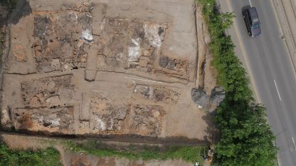 Археологически обект в кв. „Слатина”, София, с основите на най-големите, открити досега в Европа, неолитни сгради