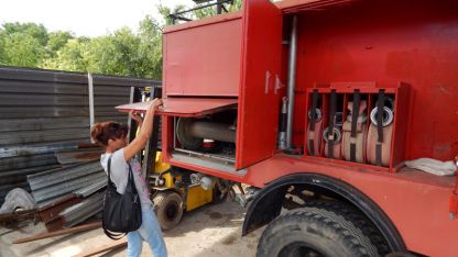 Със собствен противопожарен автомобил разполага доброволното формирование в Грамада