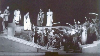 „Кориолан” от Уилям Шекспир, режисьор Исак Даниел, Народен театър, 1930/31