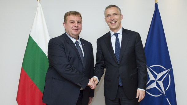 Красимир Каракачанов-Йенс Столтенберг