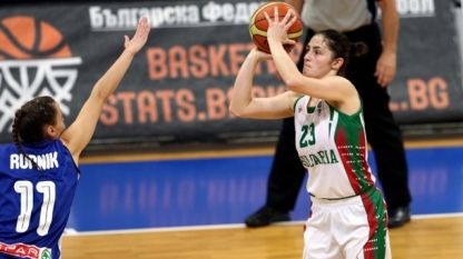 Милена Томова остава капитан на националния ни отбор по баскетбол