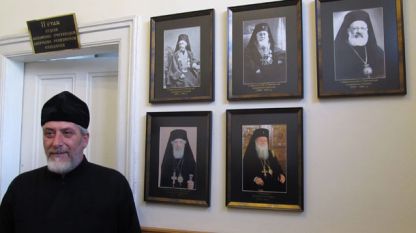 Протосингелът на Русенската митрополия архимандрит Виктор Мутафов