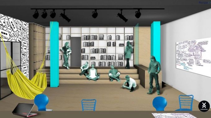 Така си представят Читалището днес от Нamalogika - Бургас