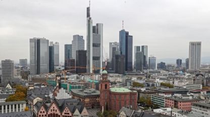 Франкфурт - банковият център на Германия. Почти всички големи банки са замесени в схемата.