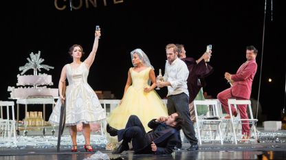 Сцена от операта „Сватбата на Фигаро”.