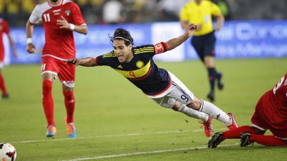 Фалкао вкара три гола за Колумбия в последните два мача
