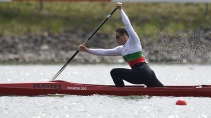 Станилия Стаменова е европейска шампионка на 200 метра в едноместното кану