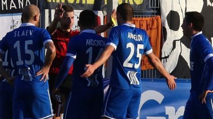 Футболистите на Верея нямаха поводи за радост във Велико Търново