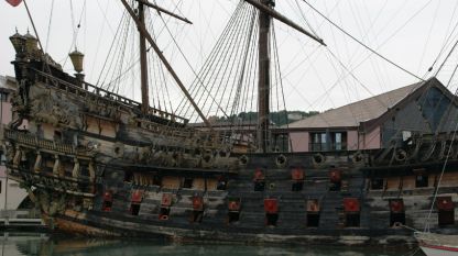 Пиратския кораб в Генуа
