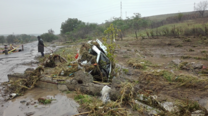 Последици от потопа в село Черни връх, Бургаско