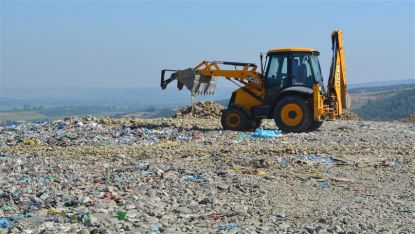 Депото за твърди битови отпадъци край Монтана
