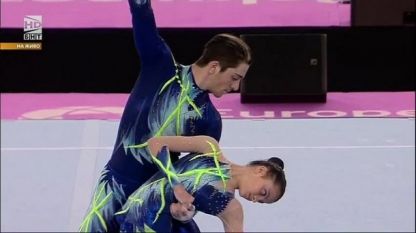 Пети резултат за Алекс Жеков и Елена Великова във  финала на темповата комбинация в Баку