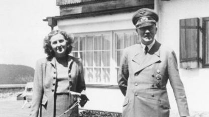 Ева Браун и Адолф Хитлер