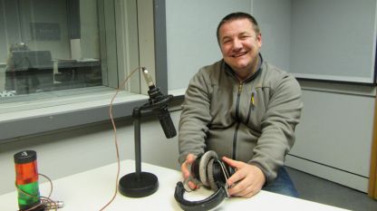 Д-р Атанас Пелтеков в студиото на програма „Христо Ботев”.