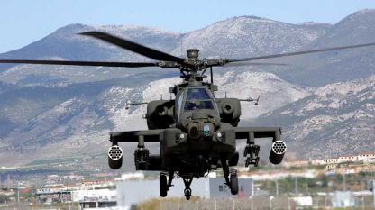 хеликоптер Apache AH64 E