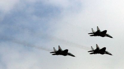 Американската авиация се намесва все по активно в сраженията между армията