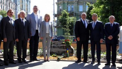 Наскоро в украинската столица беше тържествено открита паметна плоча на площада, носещ името на Димитър Пешев