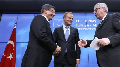 Срещата на върха ЕС - Турция обяви края на балканския маршрут на мигрантите и възстановяване на Шенгенското споразумение.