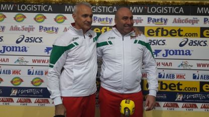 Христо Райчев (вляво) и Страхил Балов