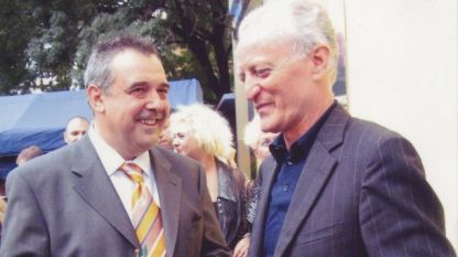 Любомир Стойков с брата на Джани Версаче