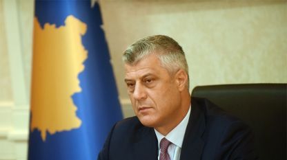 Президентът на Косово Хашим Тачи